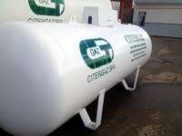 خزان غاز بسعة 130 قارورة صغيرة CITERNE GPL 4000LITRE