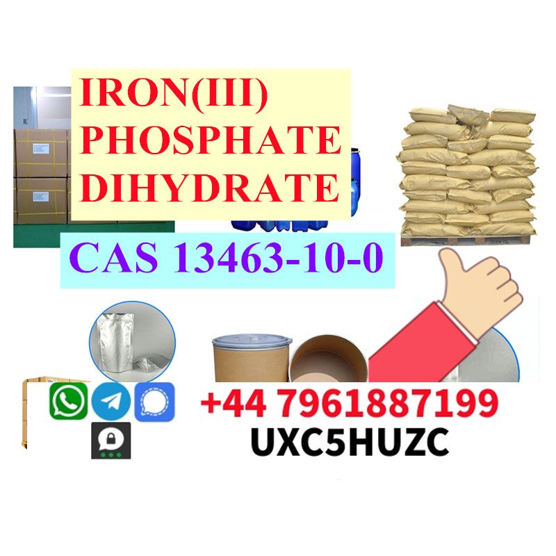 IRON(III) PHOSPHATE DIHYDRATE cas 13463-10-0 10 Days Arrive Factory Supply