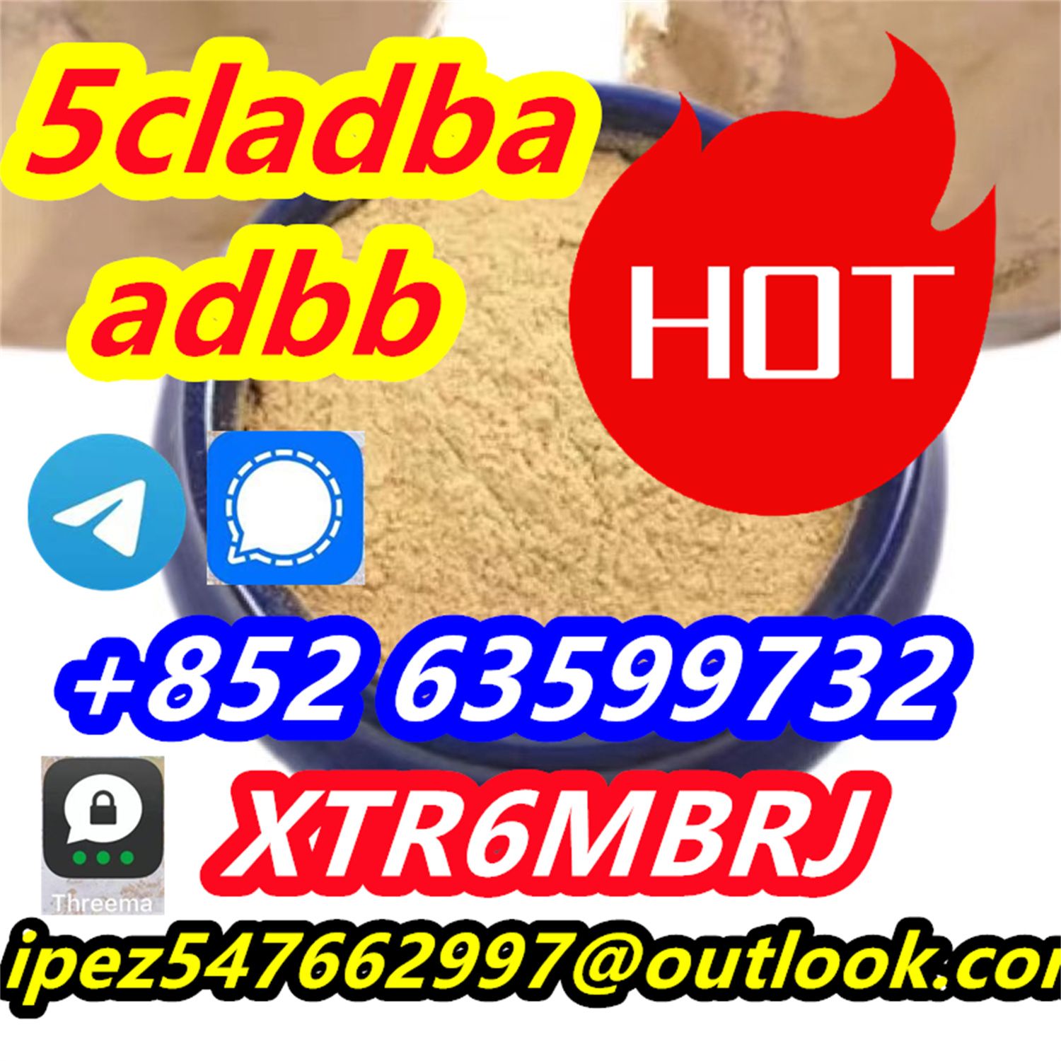 5CL-ADB supplier 5cladba 5cladb vendor on sale now! CAS 2504100-70-1