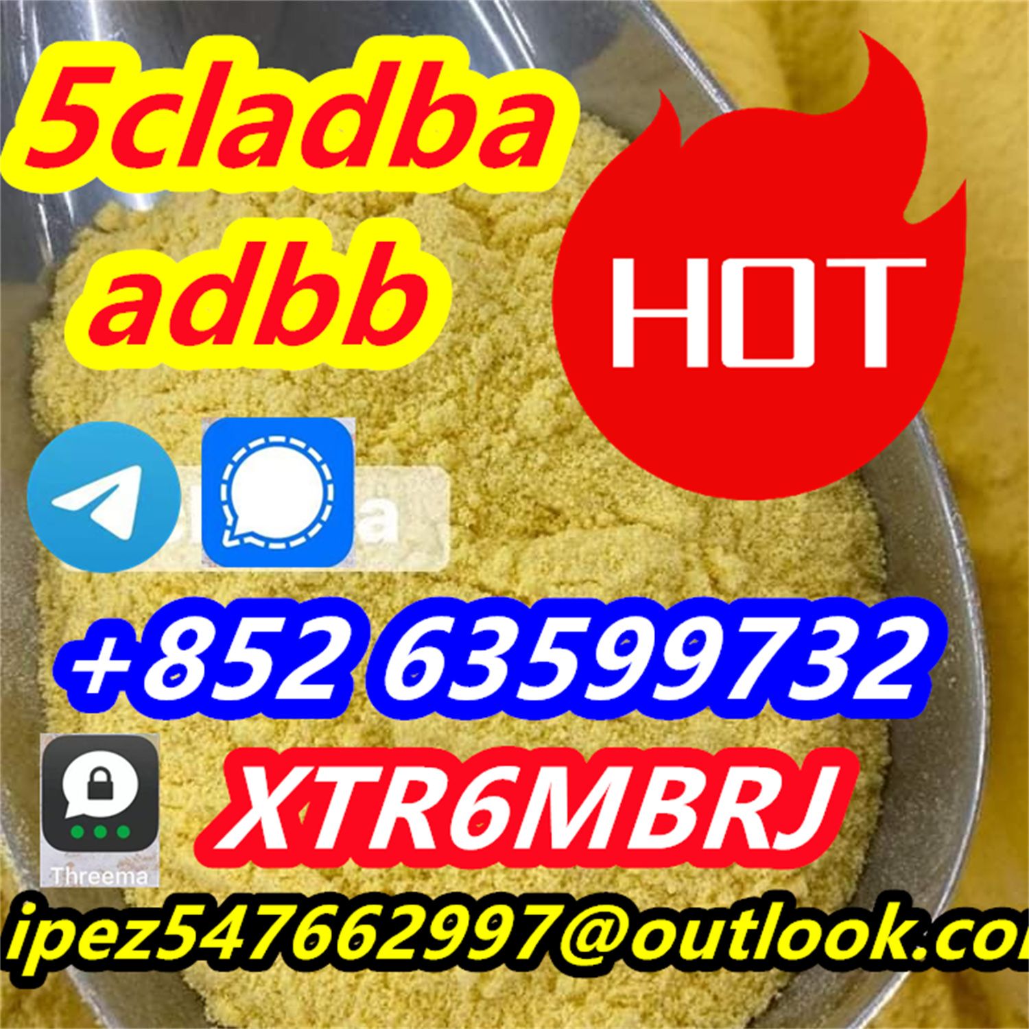 5CL-ADB supplier 5cladba 5cladb vendor on sale now! CAS 2504100-70-1