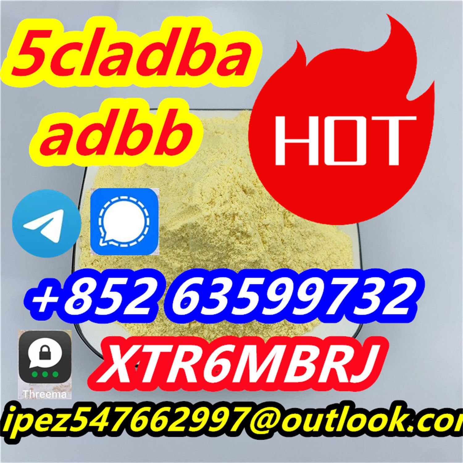 5cladba precursor raw 5cl-adb-a raw material