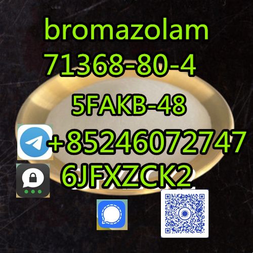 bromazolam 71368-80-4 metonitazene 14680-51-4