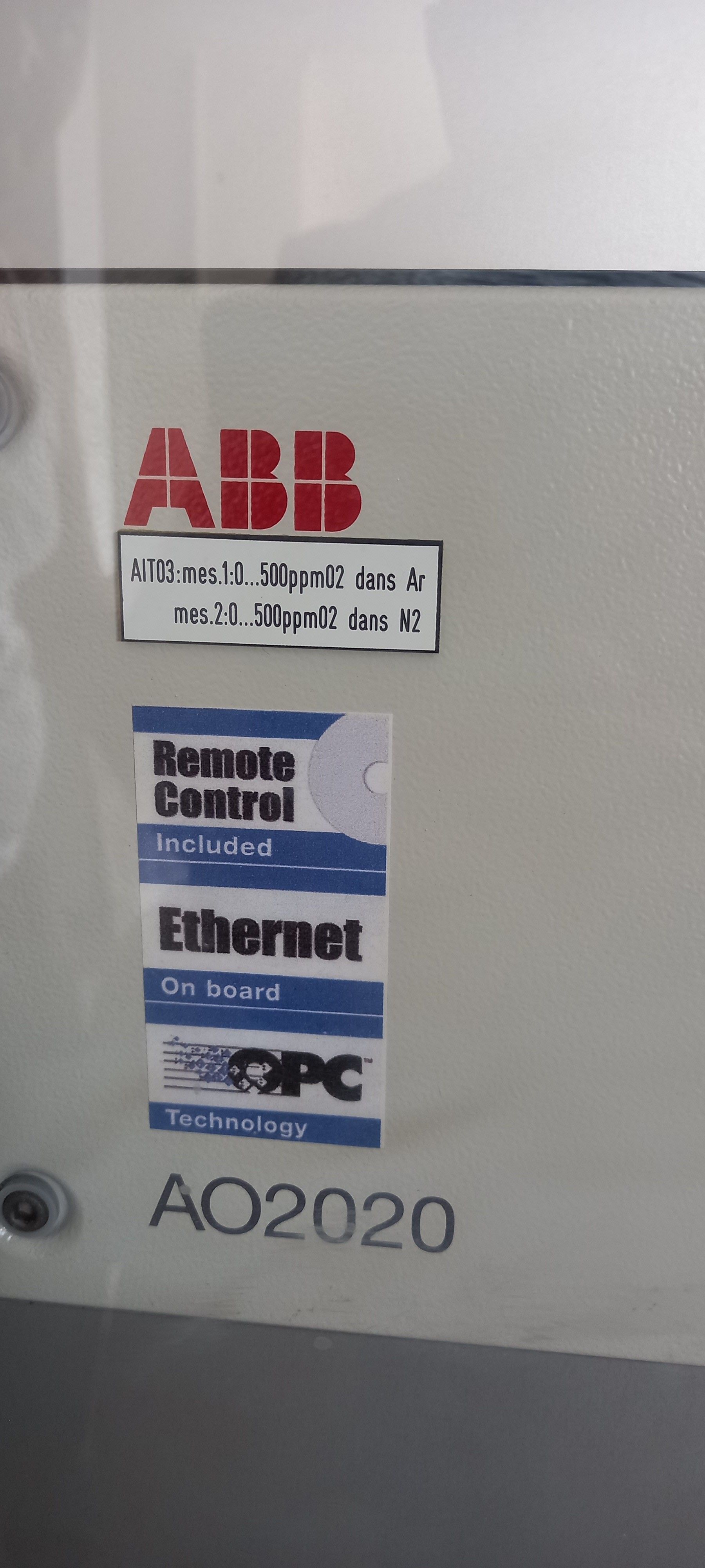 Analyseurs de gaz Model ABB AO2020