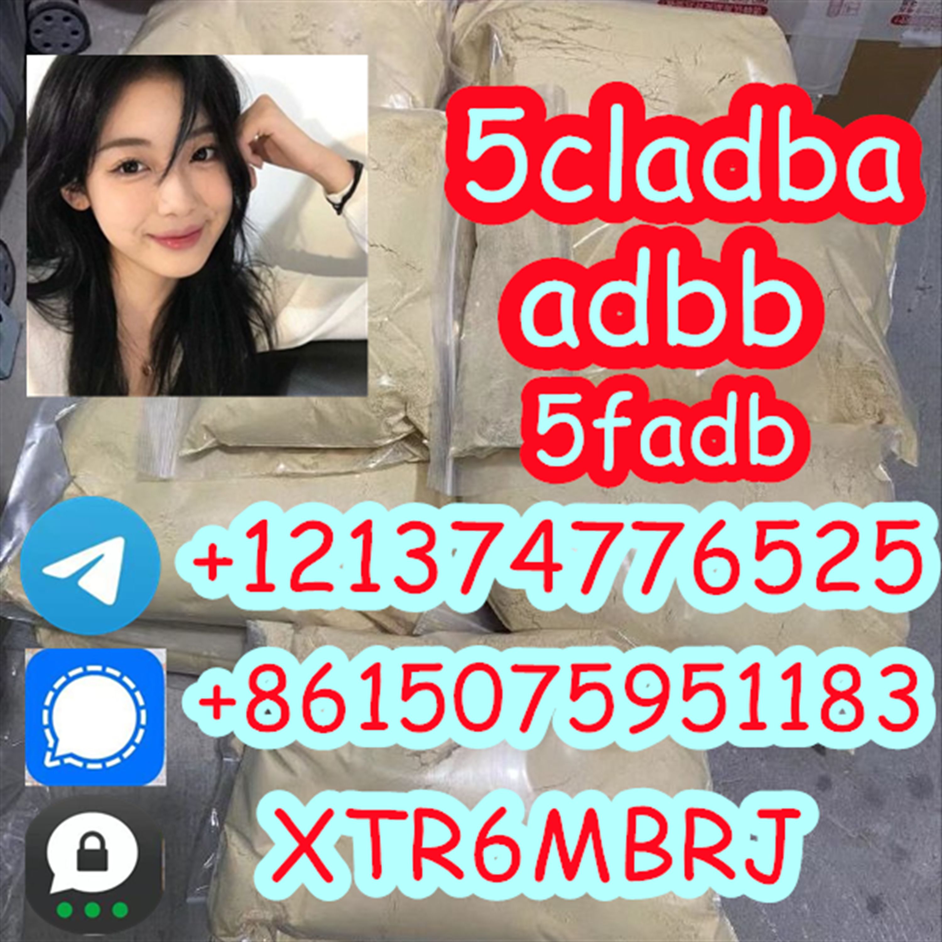 Yellow powder 5cladba/adbb CAS 2709672-58-0 with door to door