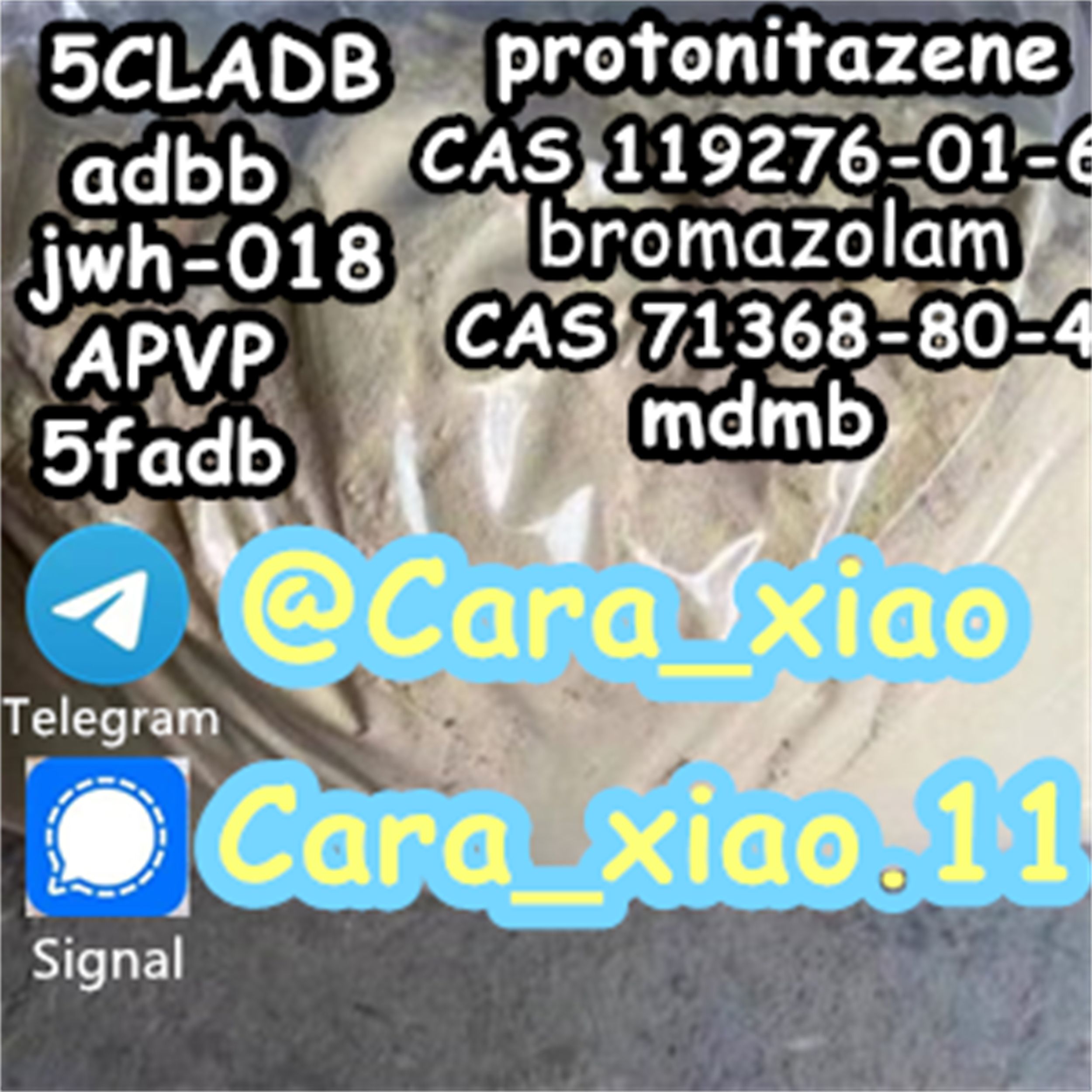 CAS 1715016-75-3 5F-ADB,5F-MDMB-PINACA