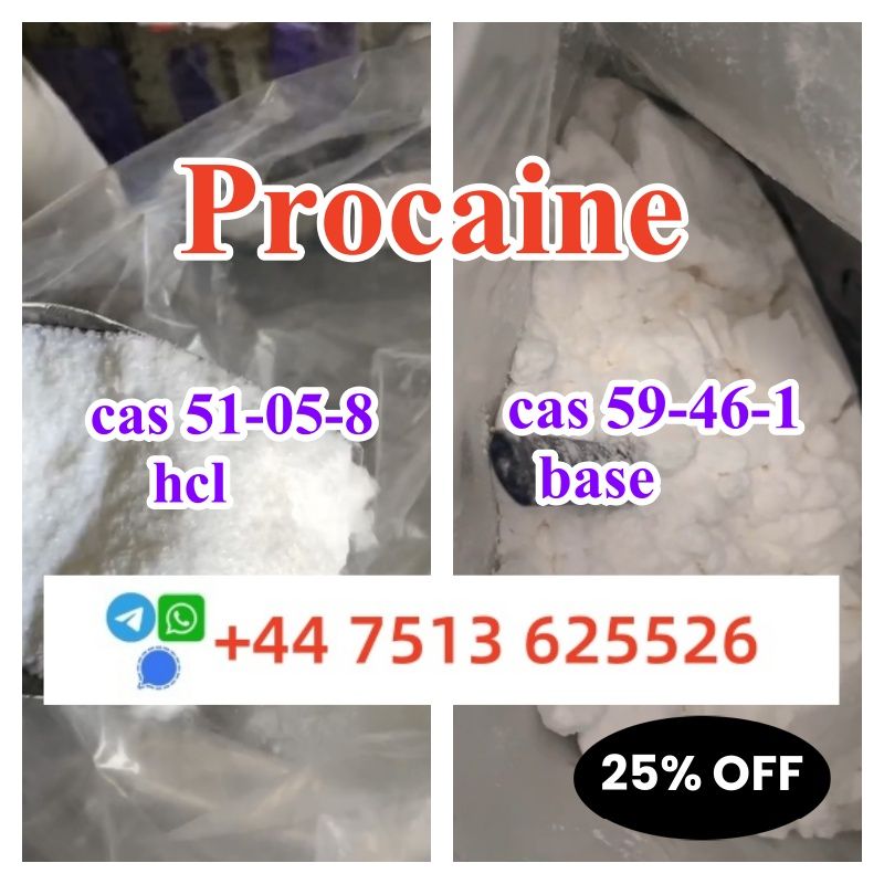 procaine base cas 59-46-1 procaine hcl cas 51-05-8 ship to nl pl eu