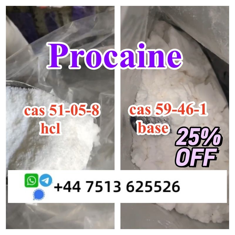 procaine base cas 59-46-1 procaine hcl cas 51-05-8 ship to nl pl eu