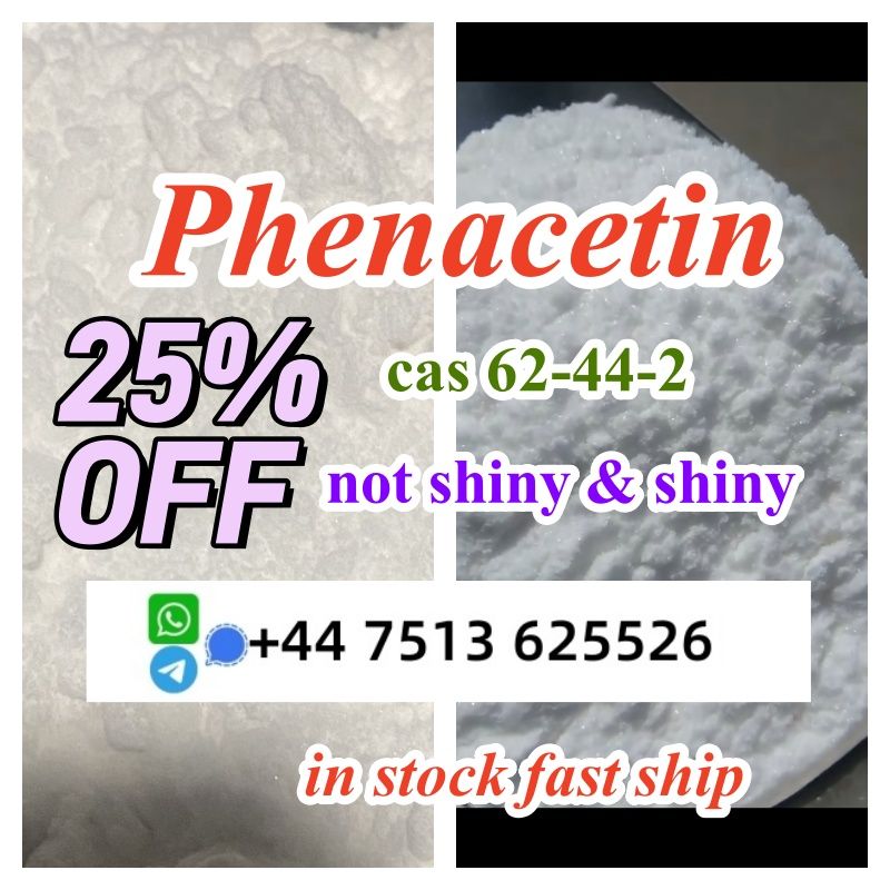 cas 62-44-2 phenacetin shiny powder stock global ship