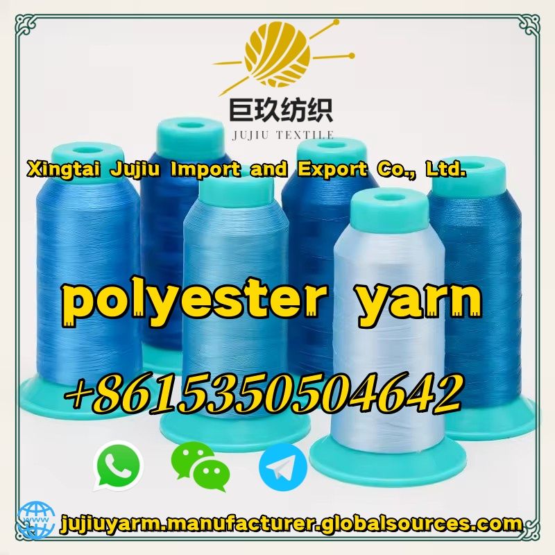 New 150D Dyed 100% Polyester Yarn For Weaving  whatsapp+8615350504642