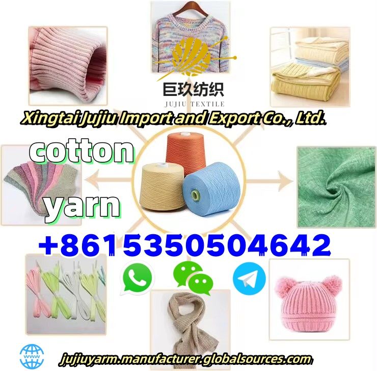 New 35 Cotton Yarn Cotton Yarn  whatsapp+8615350504642