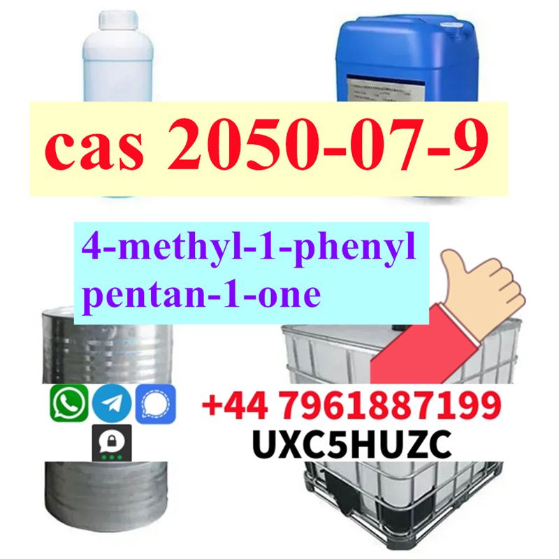 cas 2050-07-9 4-methyl-1-phenylpentan-1-one liquid raw material