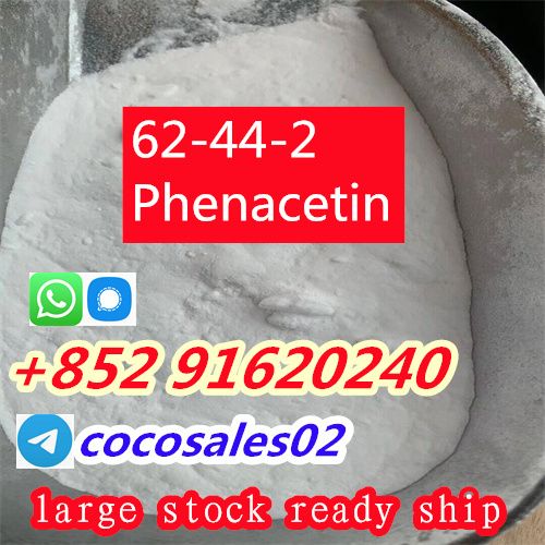 factory Direct sale CAS 62-44-2 Phenacetin WhatsApp/Telegram/Signal+85291620240