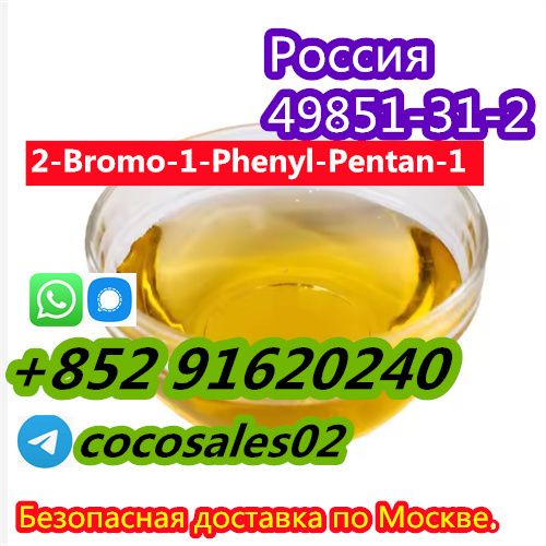 CAS 49851-31-2 2-Bromo-1-Phenyl-Pentan-1 high-quanlity