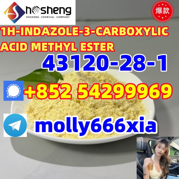 43120-28-1	1H-INDAZOLE-3-CARBOXYLIC ACID METHYL ESTER