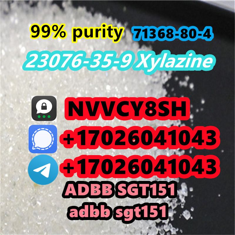 CAS 23076-35-9 Xylazine 5CL Telegram/Signal:+17026041043