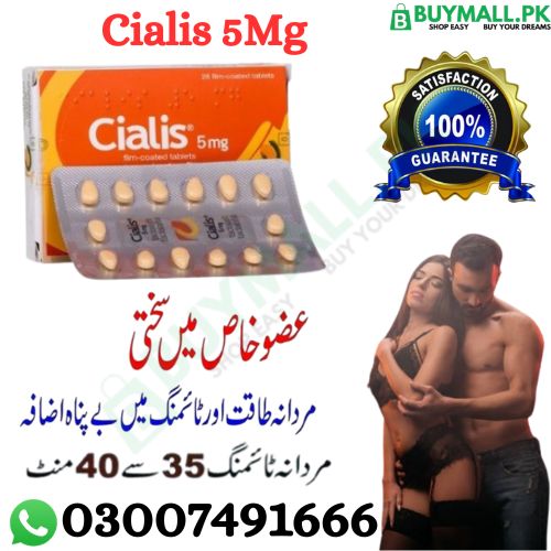 Cialis 5Mg Tablets in Pakistan - 03007491666