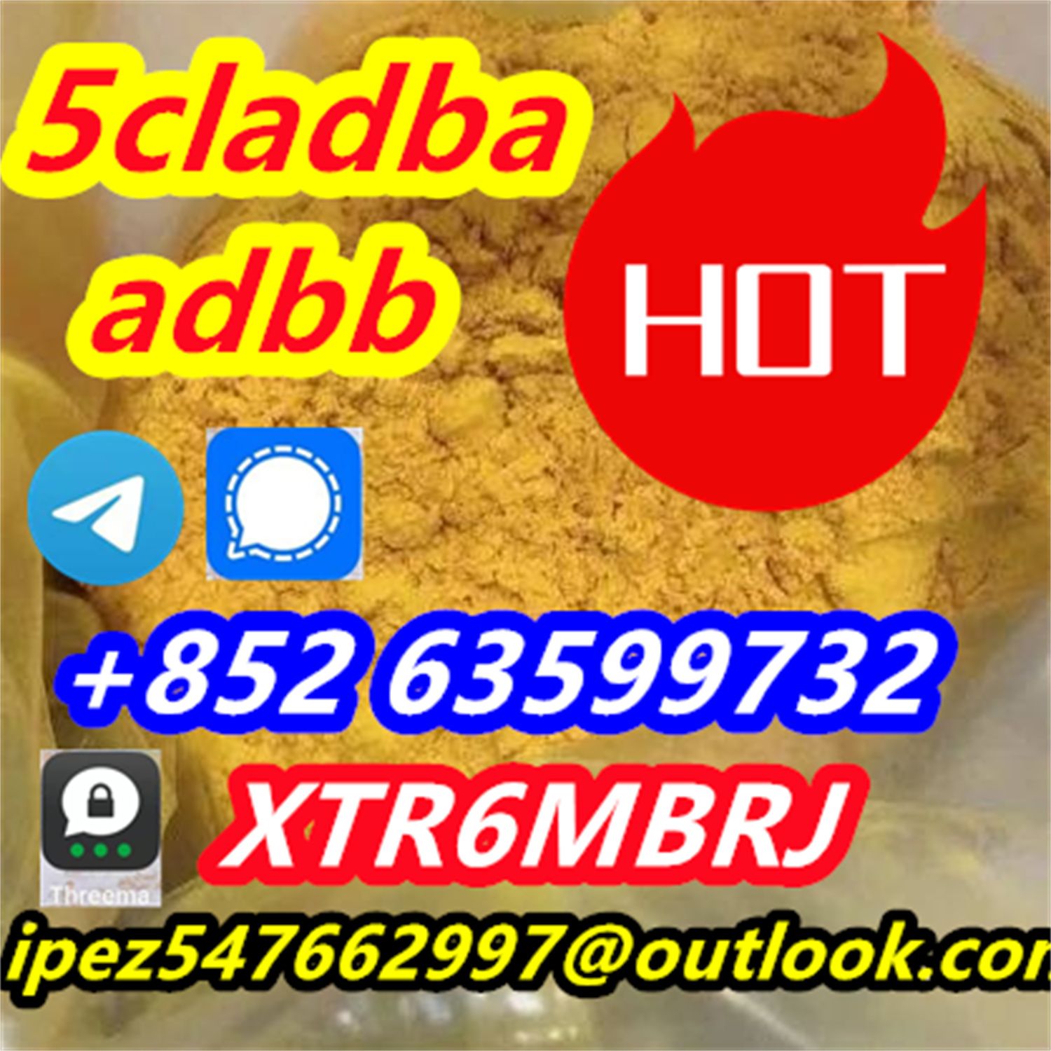 99% Pure 5cl Adbb 5cladba 5cladbb Precusor Raw Powder With Best Price