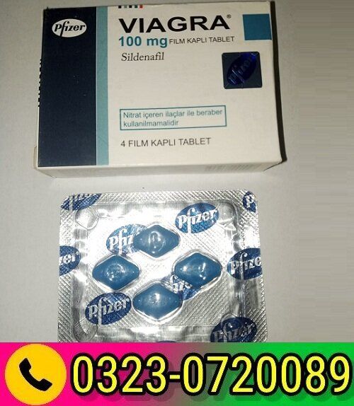 Pfizer Viagra 100mg 4 Tablets 03230720089